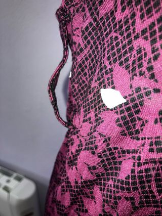 Blusa morada escote y espalda descubierta