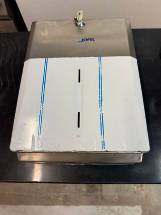 Dispensador Papel Jofel Acero Inoxidable