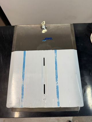 Dispensador Papel Jofel Acero Inoxidable