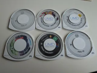Lote 6 giochi PSP UMD
