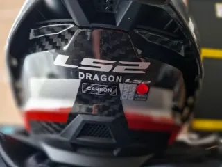 Casco Integral Dragon Trax Azul Rojo
