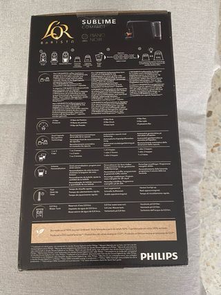 Cafetera LOR Barista Sublime Compact