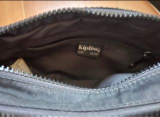 Bolso bandolera Kipling negro