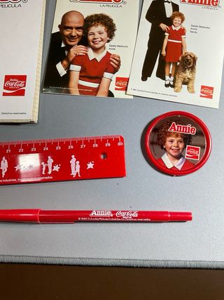 Lote Annie Coca-Cola Vintage