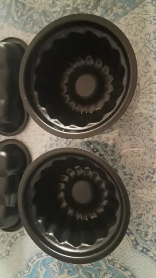 Moldes para flan y bizcocho