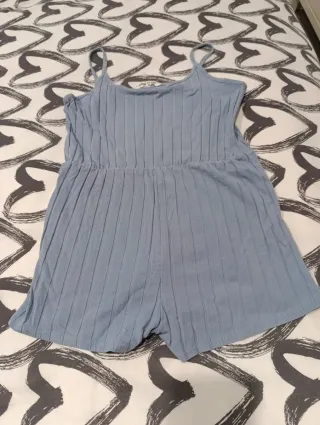 Mono corto azul de tirantes