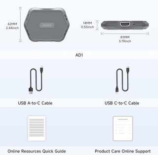 Adaptador inalámbrico CarPlay AD1 con HDMI