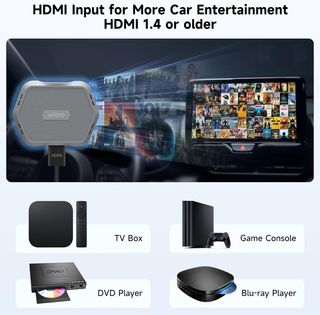 Adaptador inalámbrico CarPlay AD1 con HDMI