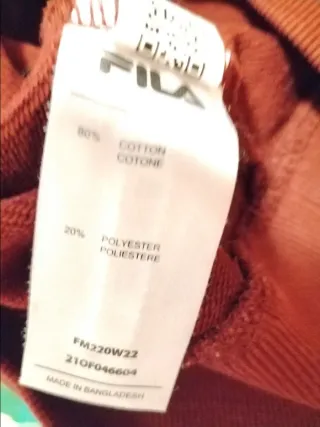 Felpa Fila con cappuccio e tasca