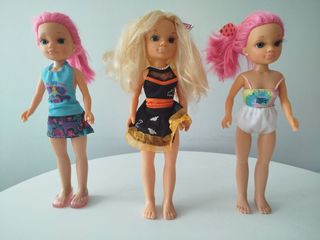 Lote de 3 Muñecas Nancy
