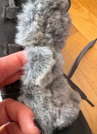 Zapatillas Botín Mujer Negro/Gris