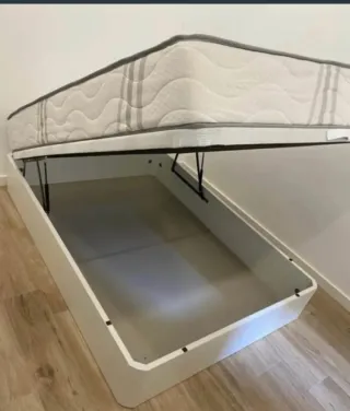 Canapé abatible con colchón