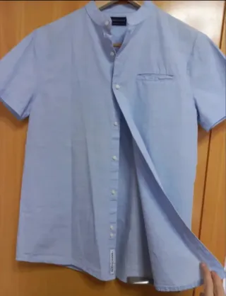 Camisa azul niño Mayoral