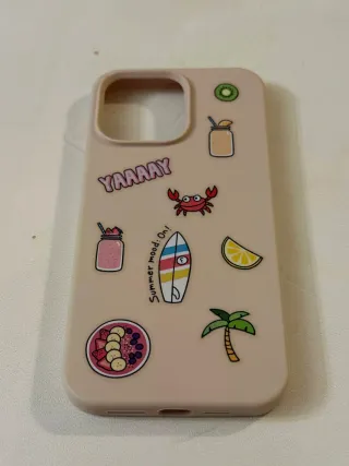 Capa iPhone 14 Pro Max com desenhos