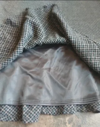 Vestido sudadera con capucha y falda Zara Trf