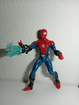 Figura Spiderman con lanzador