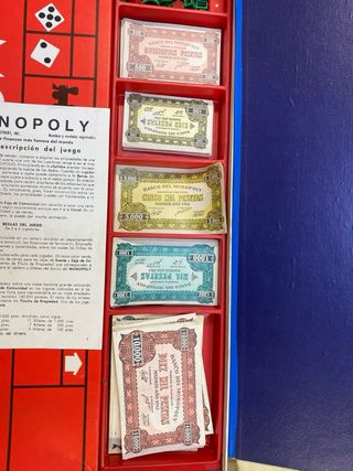 Monopoly Borras años 70 Juego de Sociedad