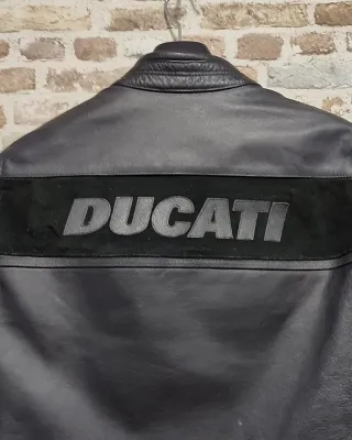 Chaqueta Piel Moto Ducati Dainese Talla 54