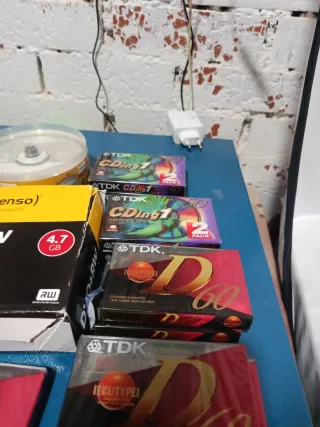 Pack CDs y DVDs vírgenes Intenso TDK Verbatim