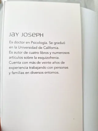 ESQUIZOFRENIA Y GENÉTICA - Jay Joseph