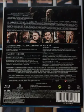 Juego de Tronos Blu-ray Temporadas 1-8