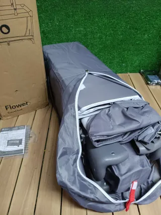 lionelo Flower Camita de Viaje 4 en 1 65x125x76 cm