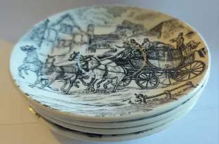 Platos San Claudio Druck "Posta"