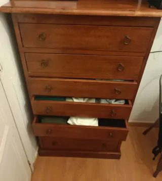 Cajonera de madera 7 cajones