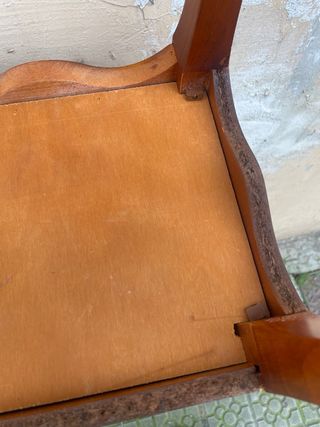 Pareja Mesitas Noche Estilo Luis XV Cerezo