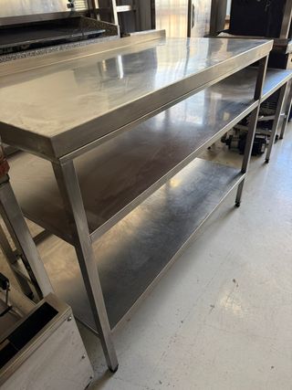 Mesa de trabajo acero inoxidable