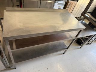 Mesa de trabajo acero inoxidable