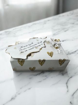 Pulsera plata piedras azules y corazón