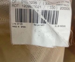 Chaqueta trench beige con cinturón