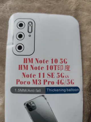 Funda Xiaomi Redmi Note 10 5G / 10T / 11 SE / Poco