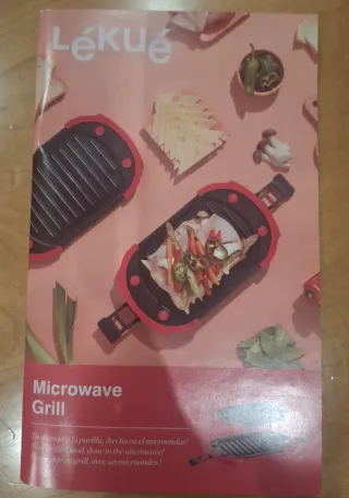 Plancha Grill Microondas Lekue