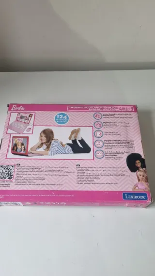 Laptop Educativo Barbie Lexibook Bilingue