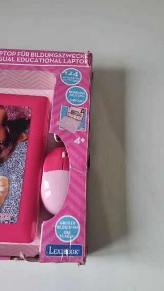 Laptop Educativo Barbie Lexibook Bilingue