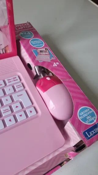 Laptop Educativo Barbie Lexibook Bilingue