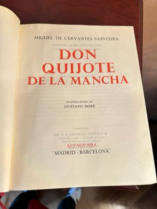 Don quijote de la mancha libro