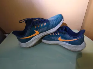 Zapatillas Nike Running Azul Naranja