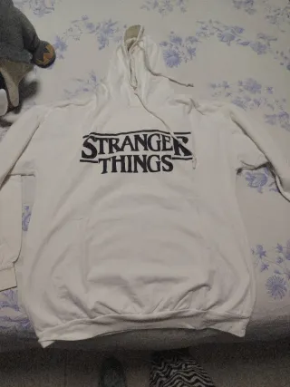 Sudadera Stranger Things Blanca