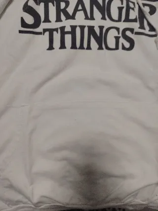 Sudadera Stranger Things Blanca