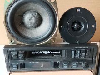 Radiocasette Brigmton BR-405 y Altavoces Sony
