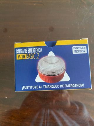 Baliza emergencia y linterna V18 BASIC 2