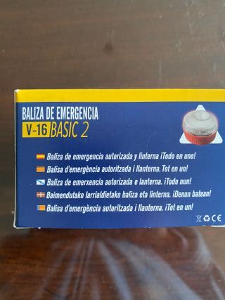 Baliza emergencia y linterna V18 BASIC 2