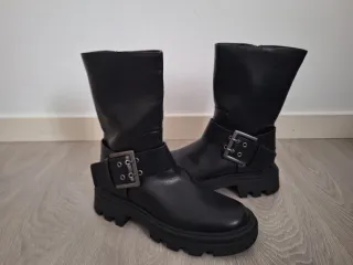 Botas Stradivarius Negras Talla 41