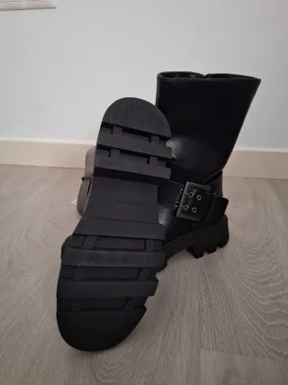 Botas Stradivarius Negras Talla 41