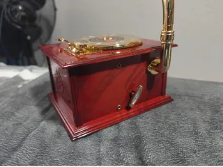 Caja Musical Tocadiscos Vintage