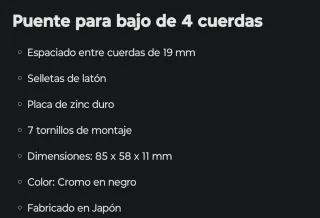 Puente Bajo Eléctrico GOTOH 404BO-4-BC