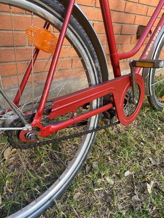 Bicicleta Clásica Roja